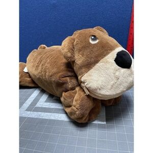 Stuffies 2011 Bravo the Bear 20" With Hidden Pockets Zipper Mouth Back Hook Loop